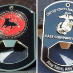 Custom Marine Corps Coin Of The Month (Front|Back)