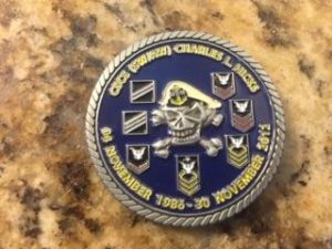 CHALLENGE COIN USN UNITED STATES NAVY CHIEFS POWER OF POSITIVE LEADERSHIP COMPA 