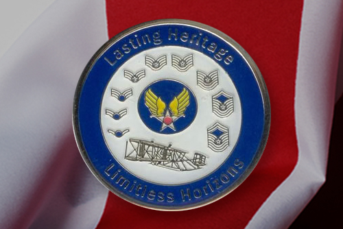 custom challenge coin of the month july 2021