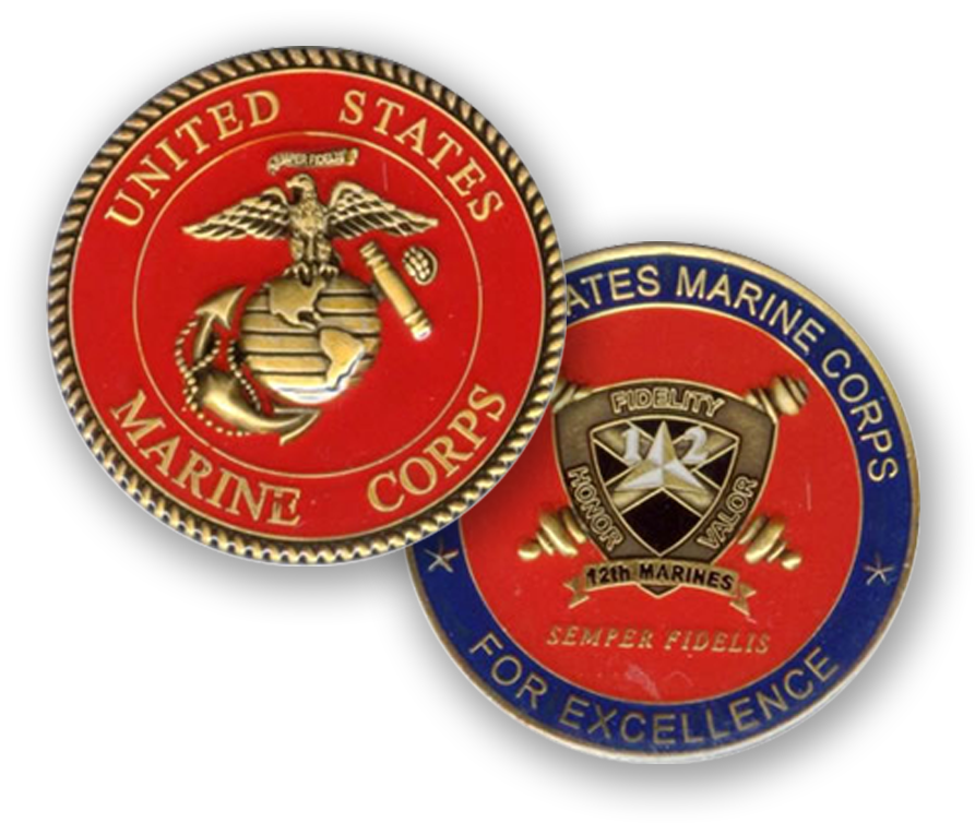 custom marine challenge coins